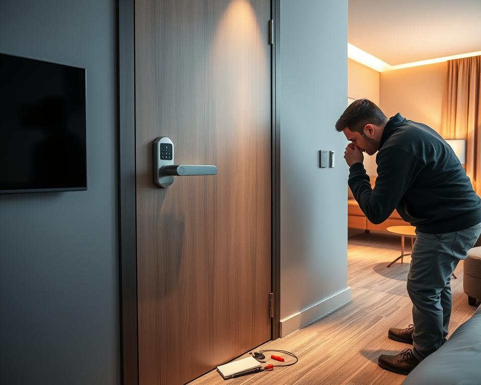 instalación de cerraduras inteligentes